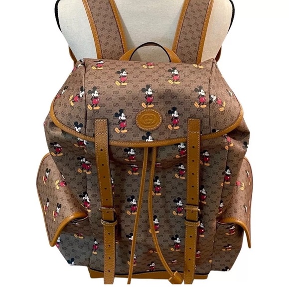 NEW Gucci X Disney Mickey Mouse Backpack Collector’s Item - Picture 10 of 12
